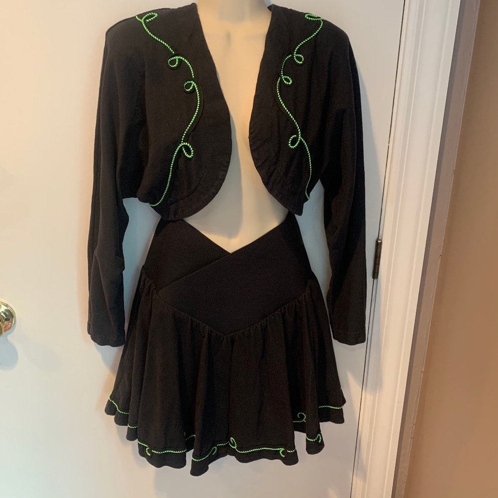Vintage 1980's ZOE California skirt set
